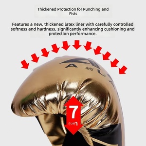 Guantes de Boxeo Personalizados con Logotipo, para Entrenamiento de Sanda y Combate, Set de Entrenamiento Reforzado para Adultos - Product Image 2