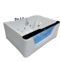 Vente chaude Intérieur Autoportant Spa Baignoire Acrylique Baignoire Air Hydro Massage Baignoire