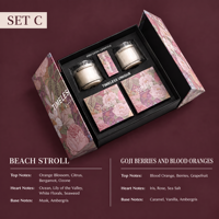 Ensemble cadeau de bougies parfumées d'aromathérapie haut de gamme, parfum romantique, bougie en cire de soja dans un bocal en verre, cadeau de mariage, cadeau de fête