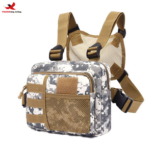 Bolso de Pecho Unisex para Exteriores, Bolso de Hombro Casual con Decoración de Botones para Viajes, Diseñado para Hombres y Mujeres, RTS, Pedidos Mixtos al por Mayor - Product Image 1