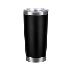 Vaso Térmico de Acero Inoxidable de Doble Pared con Aislamiento al Vacío de 20 oz, Personalizado, Ecológico, Minimalista, con Tapa, Apto para Agua Hirviendo, Mantiene la Temperatura por 6 Horas - Product Image 1