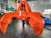 Grappin à ferraille pour écorces d'orange, 4, 5 ou 6 griffes, pour excavatrice de 2 à 10 tonnes, démolition, recyclage, hydraulique, usage intensif