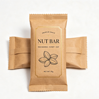Emballages personnalisés en papier biodégradable pour barres chocolatées Heal Seal, barres énergétiques, bonbons, biscuits, gommes et barres protéinées