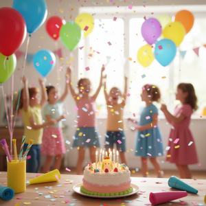 T-shirt mignon pour le 7e anniversaire de la fille, Squish Squad, 7 ans - Product Image 3