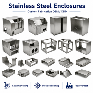 Pièces de fabrication de tôlerie, estampage, pliage, découpe laser, usinage sur mesure, service de travail du laiton - Product Image 1
