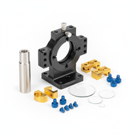 Support de miroir optique en aluminium usiné CNC de haute précision pour systèmes laser et composants d'équipements de laboratoire