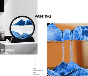 <span class=keywords><strong>ET</strong></span> Trending Products Sablier pour voir <span class=keywords><strong>et</strong></span> admirer le sable en mouvement Art Décor pour le bureau Décoration de la maison Sand Art - Product Image 2