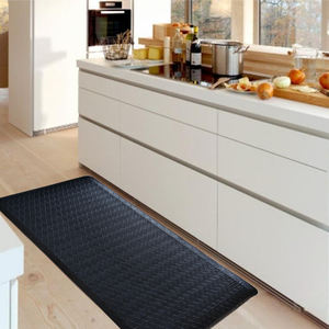 Tapis de cuisine ergonomiques anti-fatigue modernes en PU, confortables, antidérapants, imperméables, personnalisables et adaptés aux animaux domestiques - Product Image 3