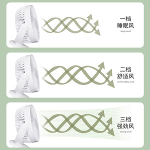 Mini Ventilador de Clip AUX C7-1, Ventilador Portátil con Batería Recargable - Product Image 5