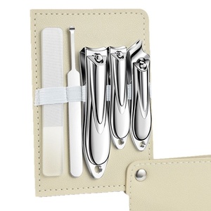 2025 cầm tay công cụ làm móng tay Kit năm mới thép không gỉ Cắt Móng Tay & kéo đóng gói trong hộp cho đánh bóng móng tay 5 người đàn ông của chăm sóc - Product Image 5