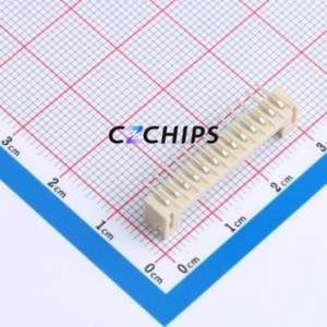 HCZZ0295-13 Wire-to-Board Pin Header Bent Lead Through Hole,P=2mm Connector 1x13P 2mm Right Angle Insert PH - Product Image 2