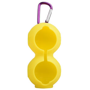 Housse de protection étanche en silicone pour balles de golf, 2 pièces, style sport, nouvelle housse en plastique durable pour balles de golf. - Product Image 4