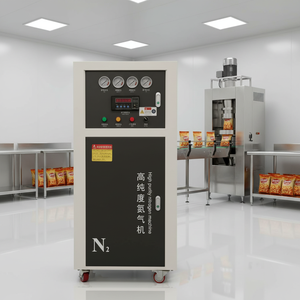 مولد نيتروجين سائل صغير الحجم يعمل بالمحرك ويتحكم به PLC، بسعة 5 لتر/دقيقة للمختبرات ومصانع التصنيع - Product Image 1