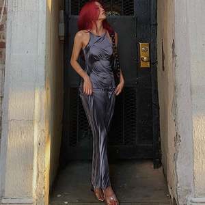 Prodotti unici per vendere <span class=keywords><strong>Online</strong></span> nuovi arrivi Design di tendenza personalizzato vestito lungo alla moda estivo da donna - Product Image 4