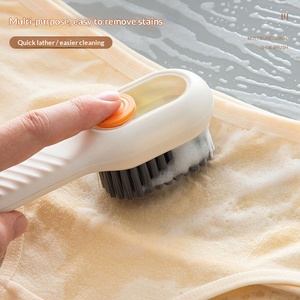 Cepillo para Limpiar Zapatos con Dispensador de Líquido, Cepillo Multifuncional de Cerdas Suaves para Lavar Zapatillas y Ropa, OEM ODM Disponible - Product Image 5