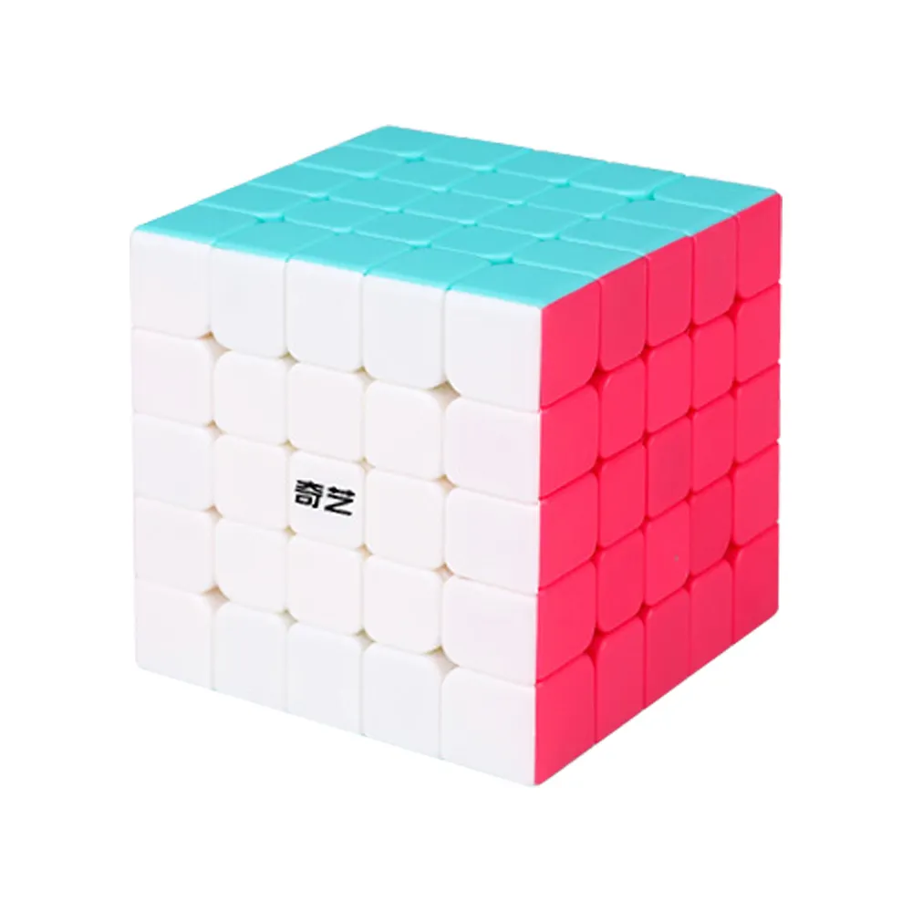 QY Spielzeug Neon 5x5 Magic Cube Kinder erziehung Plastik würfels pielzeug 5x5x5 Speed Cube Kinder puzzlespiel zeug