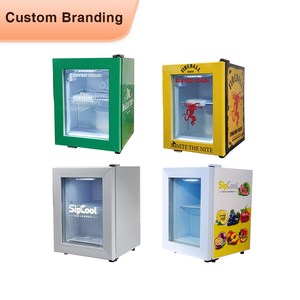 Морозильная камера Meisda SD21: Новая компактная портативная мини-морозильная камера с одним температурным режимом для мороженого, вертикальный дизайн, электрическая, из нержавеющей стали - Product Image 1