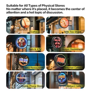 Chuyên nghiệp 3D Hologram Fan Double Sided hộp đèn led signage kinh doanh dấu hiệu thiết bị quảng cáo biểu tượng tùy chỉnh hiển thị - Product Image 4