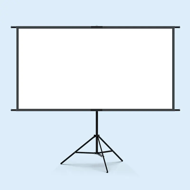 Draagbare Gemotoriseerde 150 Inch Projector Scherm Met Statief