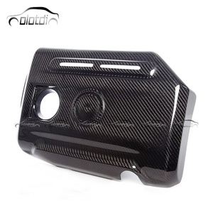 ฝาครอบเครื่องยนต์คาร์บอนไฟเบอร์สำหรับรถยนต์ Volkswagen GOLF VI 6 MK6 G-T-I GTI SCIROCCO แต่งรถ OLOTDI - Product Image 3