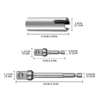 Adaptateur de perceuse pour cric de remorque à fente en U en acier inoxydable, pièce unique, vente en gros, fabriqué à Hebei, durable