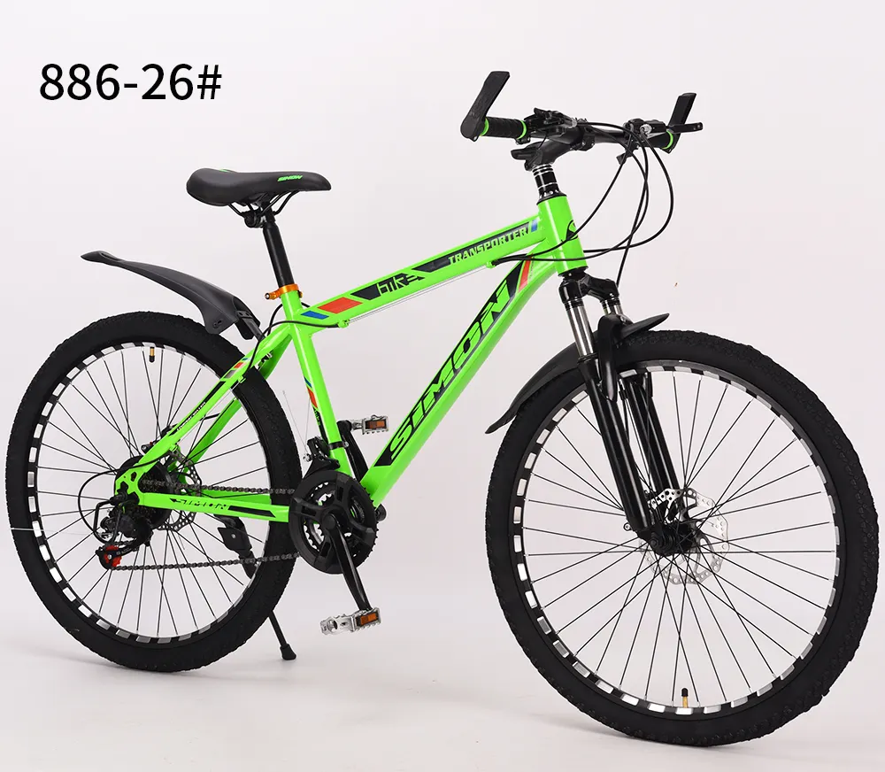 Manufacturers Wholesale 26 Mountain Bicycle Aluminum Alloy Adult Black White Blue bike mountain full suspension mountain bike