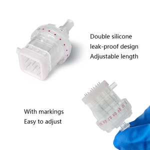 Dùng cho Dermashine Pro, băng silicon kép có thể điều chỉnh, thước đo, 9 chân, vít, kim đa năng - Product Image 3