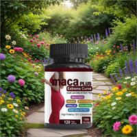 1000mg Maca Plus Extreme Curve - 120 Capsules Végétales, Vitamines Naturelles pour des Fesses et des Hanches Plus Volumineuses chez l'Adulte, Non Destiné aux Femmes Enceintes et aux Nouveau-nés