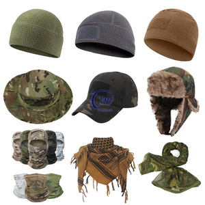 Bán buôn cắm trại ngoài trời thiết bị sinh tồn mùa đông polyester lông cừu mũ đồng hồ chiến thuật - Product Image 6