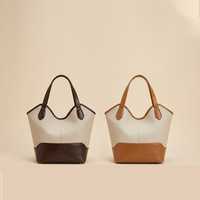 Tas Kulit Merek Kustom OEM/ODM Tas Jinjing Wanita Dengan Logo Embossing Layanan Label Pribadi Tas Kulit Fashion