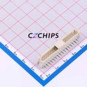 HCZZ0040-16 Wire-to-Board Pin Header SMD,P=2.5mm Connector 1x16P 2.5mm Vertical Mount XHB - Product Image 1