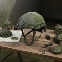 Fabricant de systèmes de suspension rapides en Kevlar Aramid PE, casques tactiques rapides en PE ou en Kevlar