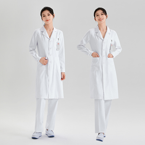 Белое пальто для женщин, врач с длинными рукавами, лабораторная химия, медицина, специальная рабочая одежда для медсестер по индивидуальному заказу - Product Image 5