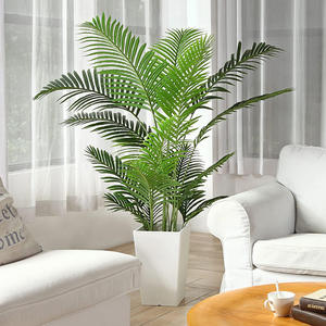 Árbol Bonsái Artificial Grande con Flor de Fénix, Estilo Nórdico, Planta Artificial en Maceta Verde de 1.2-1.7m para Decoración de Sala de Estar, Hogar u Hotel - Product Image 4