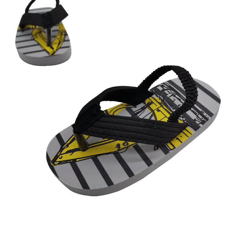 Toddler Kids Girls Boys Flip Flops Summer Children Flip Flops with Back Strap Slippers