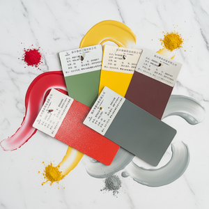 Recubrimiento en Polvo por Pulverización Electrostática, Ecológico, Termoestable, Colores Personalizados, Recubrimiento Plástico Mixto de Epoxi y Poliéster para Muebles - Product Image 1