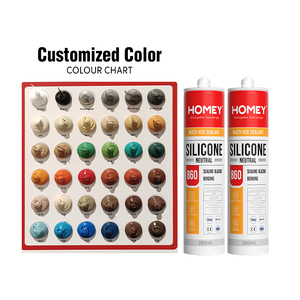 Sellador de Silicona Impermeable Homey, 100% Silicona, Blanco, Cartucho de 10oz, Adhesivo Sellador de Silicona - Product Image 4