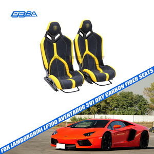 เบาะรถแข่งแบบกำหนดเอง เบาะรถยนต์คาร์บอนไฟเบอร์ สำหรับ LP700 580 610 SVJ Aventador Gallardo เบาะรถยนต์อเนกประสงค์ - Product Image 4
