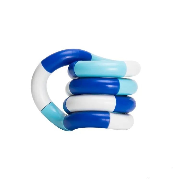 2023 Educational Fidget Toys Twisted Ring Magic Fidget Trick Rope DIY Winding Leisure Stress Relief For Kids Toy