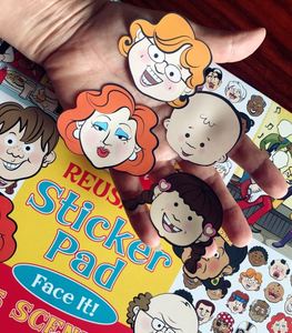 Livre d'autocollants réutilisables pour enfants, personnalisé, imperméable, avec impression UV, motifs de dessins animés pour filles - Product Image 3