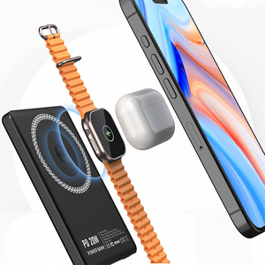 Vente chaude PD20W 5000mAh en alliage d'aluminium mince Mini chargeur sans fil à charge rapide magnétique Power Bank - Product Image 6