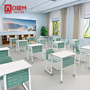 MINYI BRUNO Modern fabrika verilen okul mobilyaları sınıf ofis çalışması okul toplantı odası için çalışma masası - Product Image 1