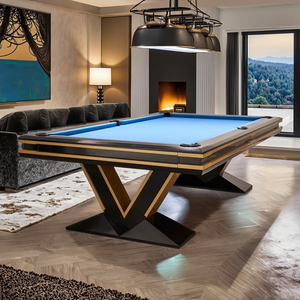 Julai 9ft Chất Lượng Cao Đầy Đủ Gỗ Bàn Hồ Bơi Nhà Giải Trí Tiêu Chuẩn <span class=keywords><strong>Snooker</strong></span> & Billiard Với Slate Đệm & Rắn Gỗ Chân - Product Image 2