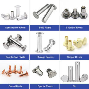 Casco Revit personalizado con cabeza plana Remaches avellanados semihuecos Remaches semitubulares para PCB - Product Image 4