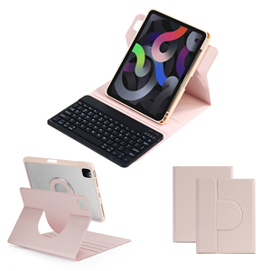 Venta al por Mayor 360 °   Funda con Teclado Giratorio para Tablet, Funda Protectora Rosa con Teclado Desmontable para <span class=keywords><strong>iPad</strong></span> Pro/<span class=keywords><strong>Air</strong></span> - Product Image 3