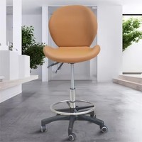2024 nouveau design salon de coiffure coiffure tabouret chaise moderne pied spa pédicure tabouret avec roues