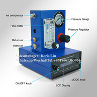 Inyector diésel, probador de huecos residuales de aire CRI250, inyector piezoeléctrico Common Rail VDO, herramientas de medición de carrera de elevación dinámica AHE