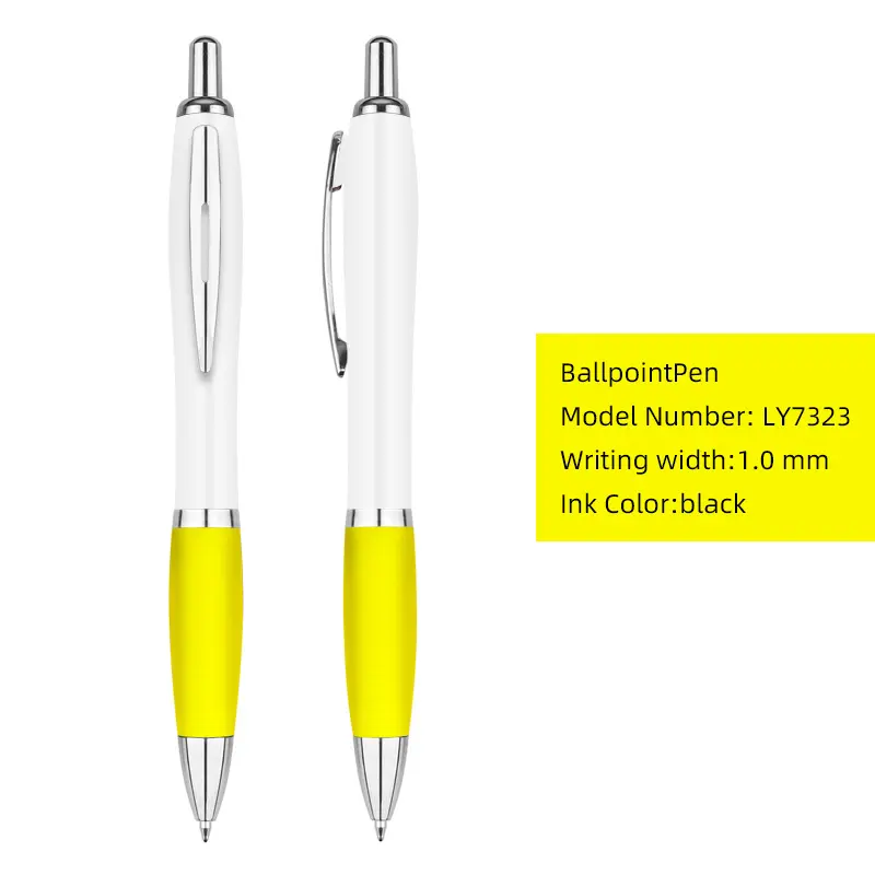उच्च गुणवत्ता वाले जेल पेन प्लास्टिक बॉलपॉइंट पेन अनुकूलित लोगो उपलब्ध विज्ञापन बॉलपॉइंट पेन वर्ल्ड शेयर
