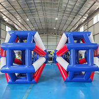 Rouleau aquatique gonflable 3D, parc aquatique gonflable, rouleaux aquatiques gonflables, cylindre aquatique gonflable pour humain, hamster aquatique
