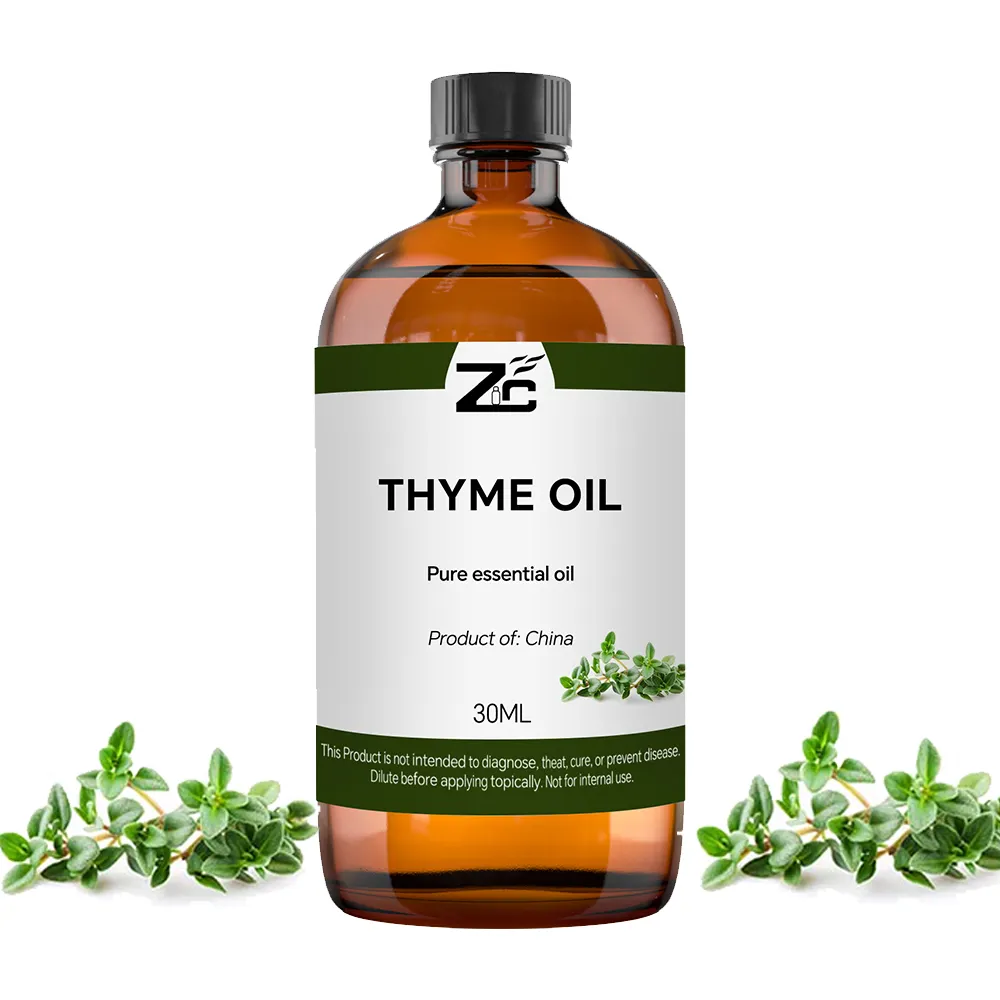 Natural Fresh Thyme Essential Oil New Pure For Cosmetic And Massage Factory Price Thyme Oil